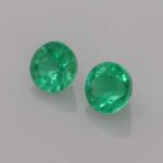 0.535ct Round Emerald, view 2