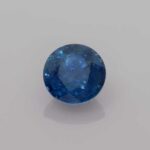 Round Blue Sapphire, view 1