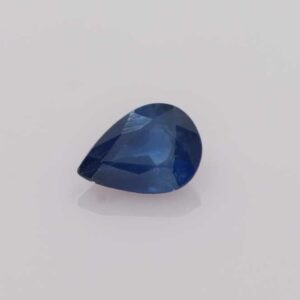 0.784ct Pear Blue Sapphire