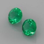 0.54ct Round Emerald, view 2