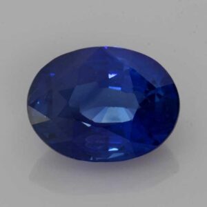 4.97ct Oval Blue Sapphire