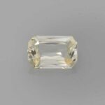 0.59ct Yellow Sapphire, view 1