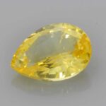 4.99ct Pear Yellow Sapphire, view 1