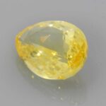 4.99ct Pear Yellow Sapphire, view 2
