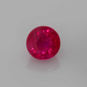 0.95ct Round Ruby
