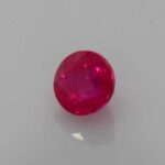 0.95ct Round Ruby, view 2