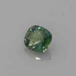 Cushion Teal Sapphire, view 2