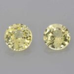 1.285ct Round Yellow Sapphire, view 1