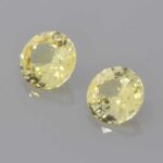 1.285ct Round Yellow Sapphire, view 2