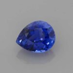 1.79ct Pear Blue Sapphire, view 1