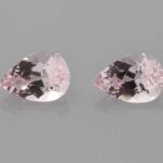 0.61ct Pear Pink Morganite, view 1