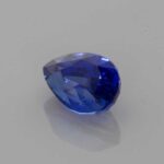 2.03ct Pear Blue Sapphire, view 2