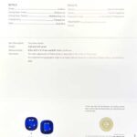3.645ct Blue Sapphire, view 3
