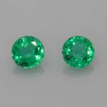 0.415ct Round Emerald, view 1