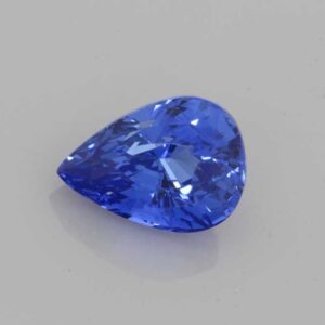 2.04ct Pear Blue Sapphire