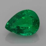 4.49ct Pear Emerald, view 1