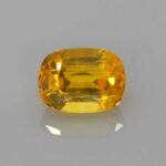 Cushion Yellow Sapphire, view 1