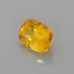Cushion Yellow Sapphire, view 2