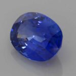 7.06ct Oval Blue Sapphire, view 2