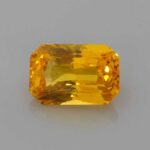 3ct Orange Sapphire, view 1