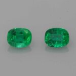 0.345ct Cushion Emerald, view 1