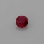 0.474ct Round Ruby, view 1