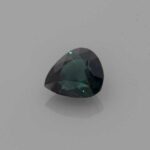 Pear Teal Sapphire, view 1