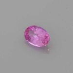 0.585ct Oval Pink Sapphire, view 2