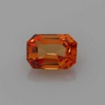 1.245ct Orange Sapphire, view 1