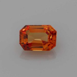 1.245ct Orange Sapphire