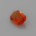 1.013ct Orange Sapphire, view 2