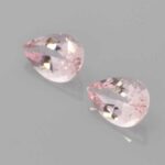 1.07ct Pear Pink Morganite, view 2