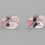 1.095ct Pear Pink Morganite, view 1