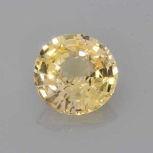 2.08ct Round Peach Sapphire