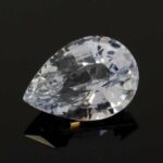 3.04ct Pear White Sapphire, view 1