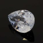 3.04ct Pear White Sapphire, view 2