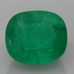 8.5ct Cushion Emerald, view 1