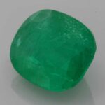 8.5ct Cushion Emerald, view 2