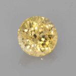 2.14ct Round Peach Sapphire, view 1