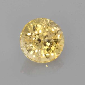 2.14ct Round Peach Sapphire