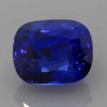 Cushion Blue Sapphire, view 1