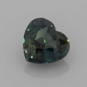 2.04ct Heart Teal Sapphire