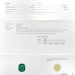 8.5ct Cushion Emerald, view 3