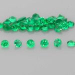 0.195ct Emerald, view 3