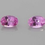 Oval Pink Sapphire, view 1