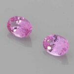 Oval Pink Sapphire, view 2