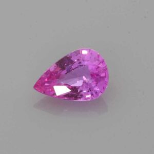 0.823ct Pear Pink Sapphire
