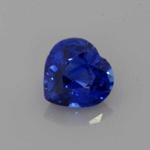 1.26ct Heart Blue Sapphire