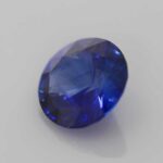 Round Blue Sapphire, view 2