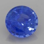 4.37ct Round Blue Sapphire, view 1